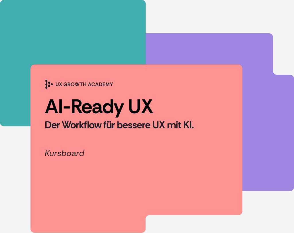 Kursboard der Masterclass AI-Ready UX